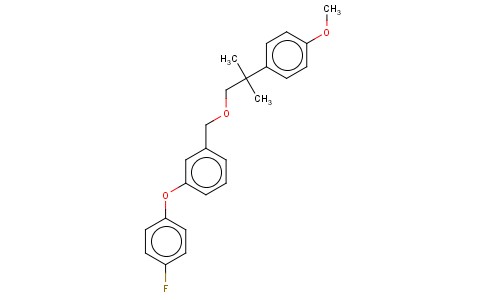 1-(4-FLUOROPHENOXY)-3-((2-(4-METHOXYPHENYL)-2-METHYLPROPOXY)METHYL)BEN ZENE